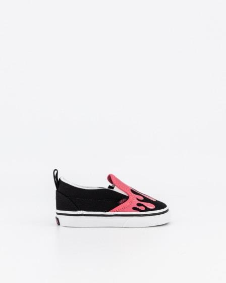 Vans Vans Toddler Slip-On V Glow Slime Black