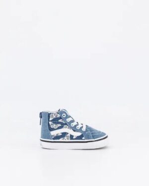 Vans Vans Toddler Sk8-Hi Zip Denim Navy