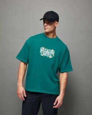 Weekend Cartel Weekend Cartel Vines Tee Teal