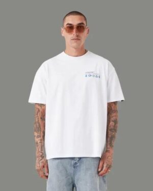 Zanerobe Zanerobe Levels Box Tee White