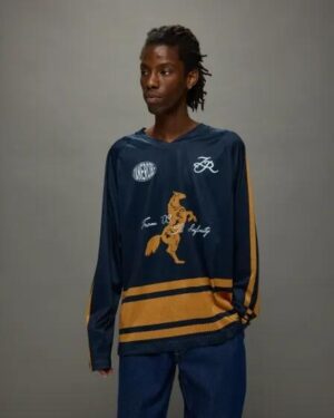 Zanerobe Zanerobe Steed Hockey Jersey Navy