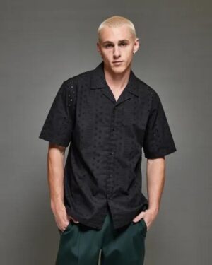 Zanerobe Zanerobe Stitch Holiday Shirt Black