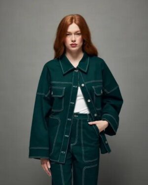 by.dyln by.dyln Cooper Jacket Green