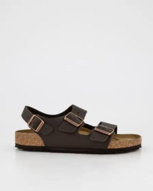 Birkenstock Birkenstock Milano Smooth Leather - Regular Dark Brown