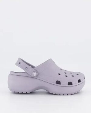 Crocs Crocs Womens Classic Platform Clog Mauve Mist