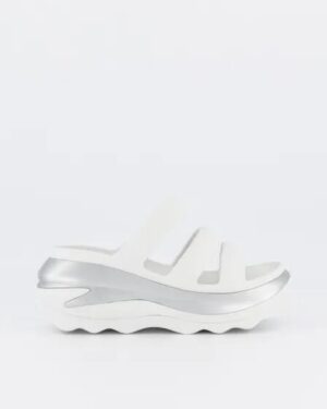 Crocs Crocs Mega Crush Metallic Clog White