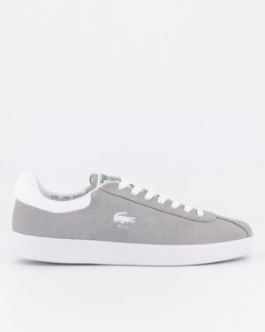 Lacoste Lacoste Mens Baseshot Premium Suede Grey