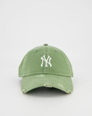 New Era New Era NY Yankees Distressed 9TWENTY Cap Grn