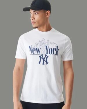 New Era New Era NY Table Tee White