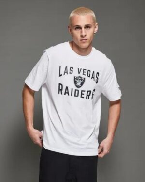 New Era New Era Raiders Tee White