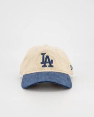 New Era New Era LA Dodgers Block Cord 9TWENTY Cap Ivory