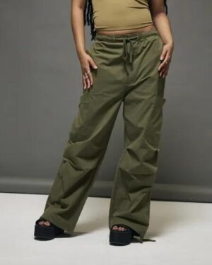 by.dyln by.dyln Lexi Cargo Pants Army Green