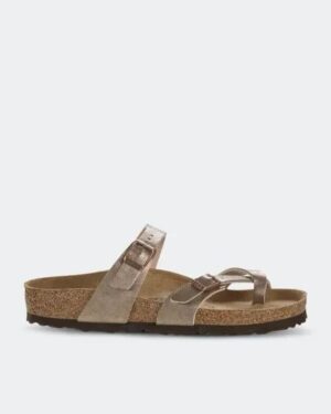 Birkenstock Birkenstock Womens Mayari Birko-Flor Taupe